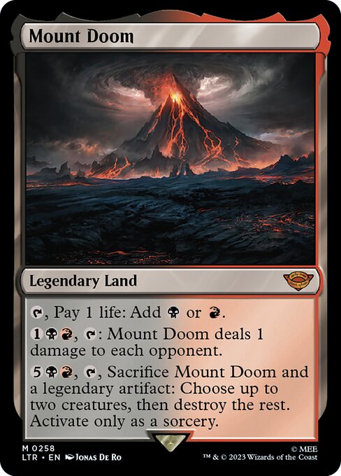 Mount Doom - Universes Beyond: The Lord of the Rings: Tales of Middle-earth