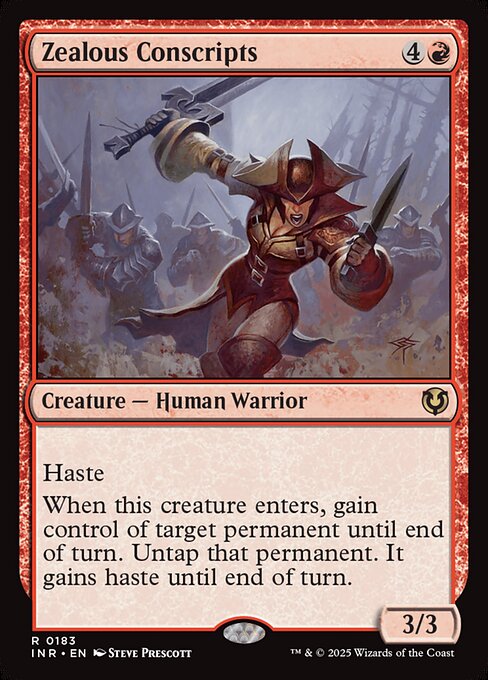Zealous Conscripts (Foil) - Innistrad Remastered