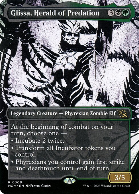 Glissa, Herald of Predation (Showcase) - March of the Machine