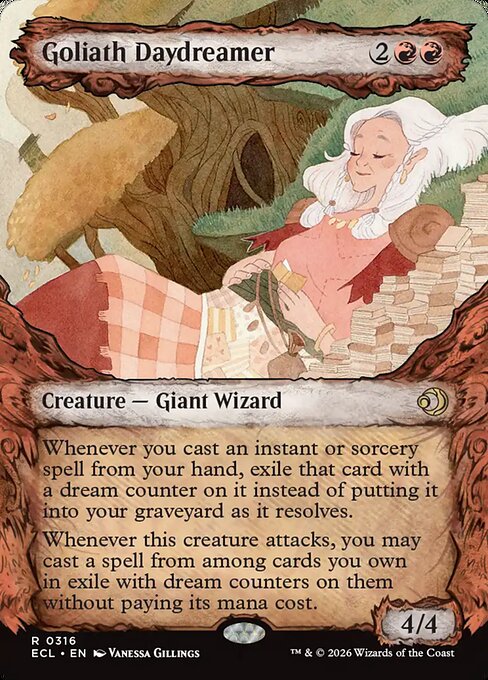 Goliath Daydreamer (Showcase) (Foil) - Lorwyn Eclipsed