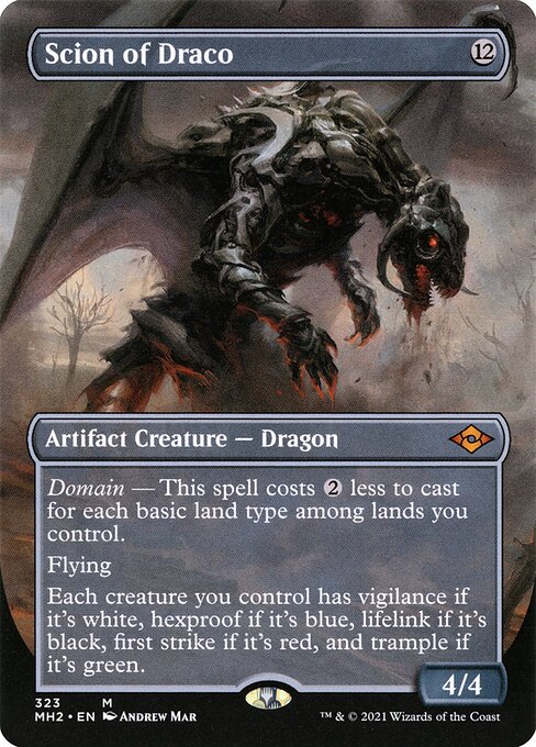 Scion of Draco (Borderless) - Modern Horizons 2