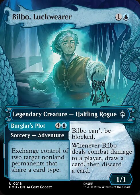Bilbo, Luckwearer (Showcase) (Foil) - The Hobbit