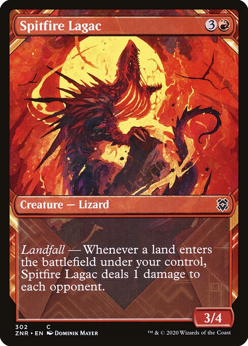 Spitfire Lagac (Showcase) - Zendikar Rising