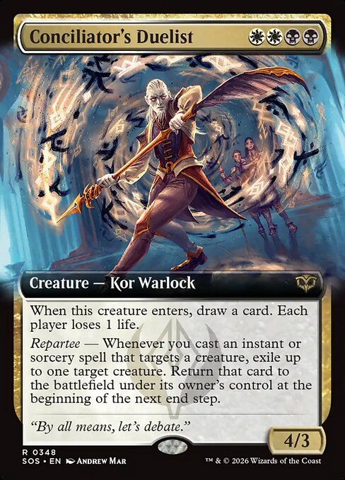 Conciliator's Duelist (Extended Art) - Secrets of Strixhaven