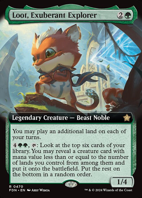Loot, Exuberant Explorer (Extended Art) - Foundations