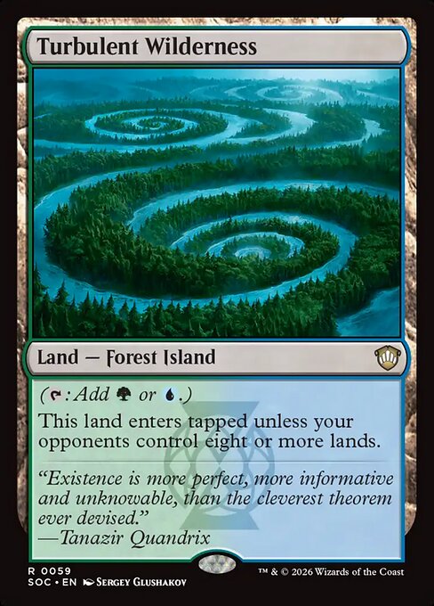 Turbulent Wilderness - Commander: Secrets of Strixhaven