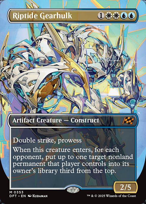 Riptide Gearhulk (Borderless) - Aetherdrift