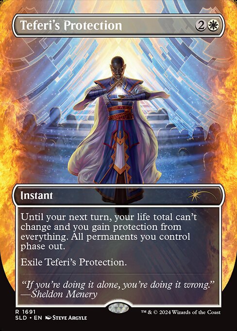 Teferi's Protection (1691) (Foil) - Secret Lair Drop Series