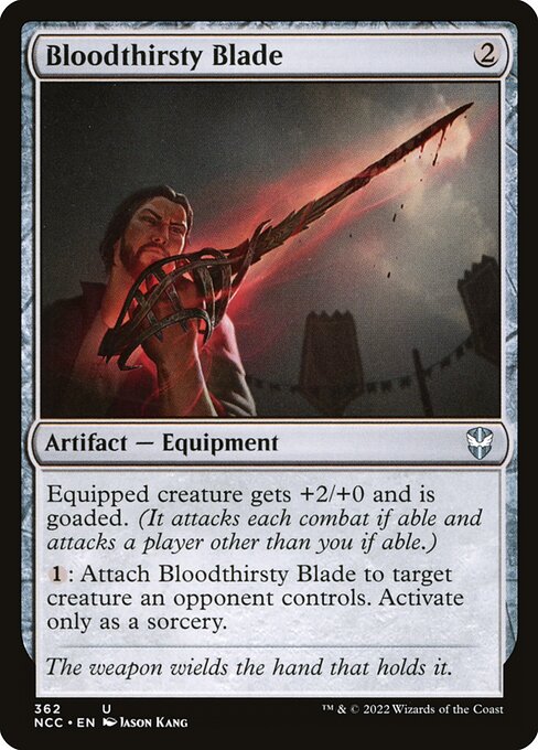 Bloodthirsty Blade - Commander: Streets of New Capenna