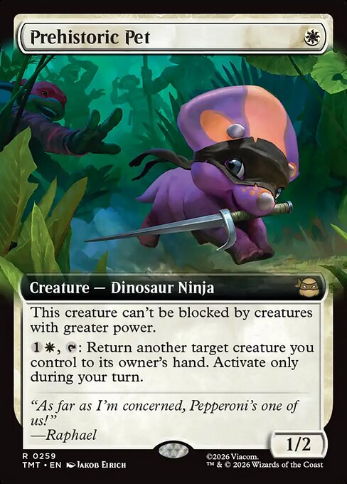 Prehistoric Pet (Extended Art) - Teenage Mutant Ninja Turtles