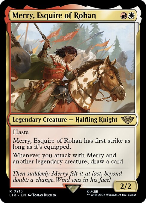 Merry, Esquire of Rohan - Universes Beyond: The Lord of the Rings: Tales of Middle-earth