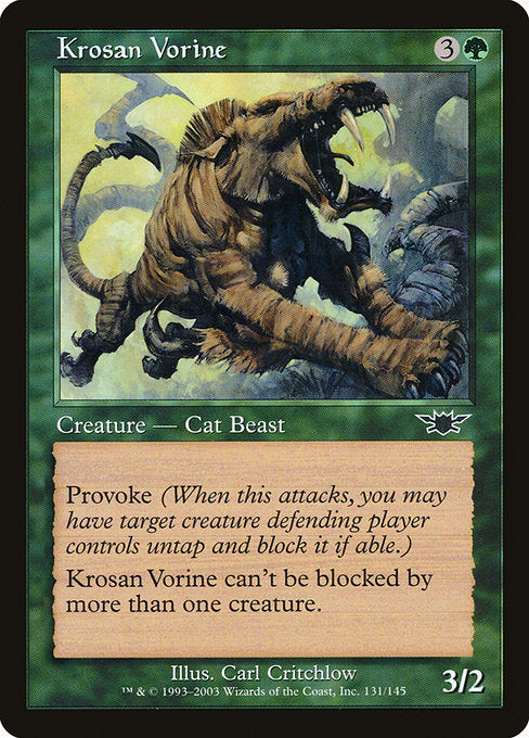 Krosan Vorine (Foil) - Legions