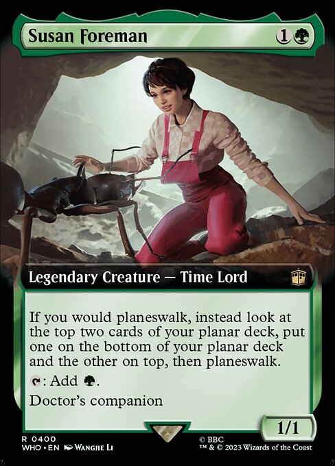 Susan Foreman (Extended Art) (Foil) - Universes Beyond: Doctor Who