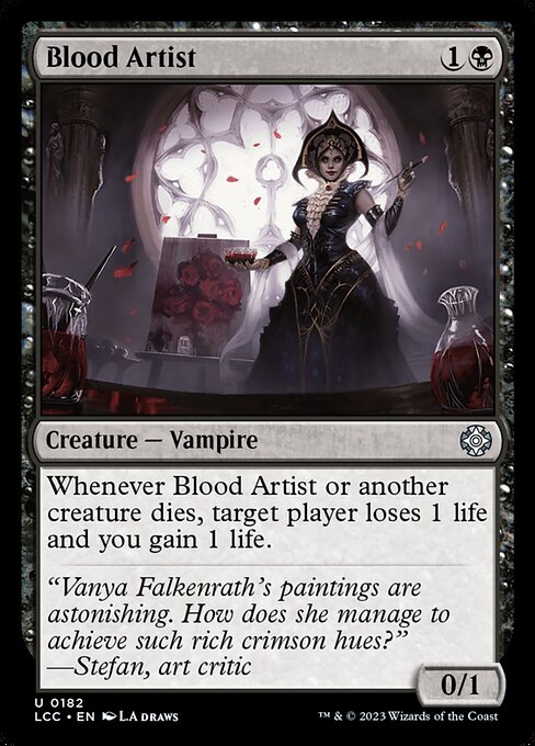 Blood Artist - Commander: The Lost Caverns of Ixalan