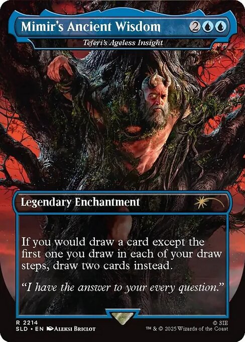 Mimir's Ancient Wisdom - Teferi's Ageless Insight - Secret Lair Drop Series