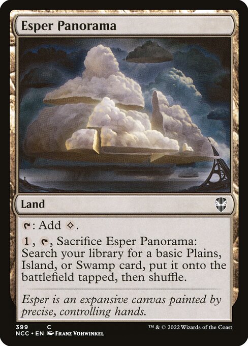 Esper Panorama - Commander: Streets of New Capenna