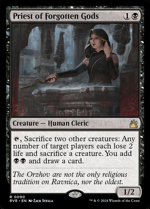 Priest of Forgotten Gods (Foil) - Ravnica Remastered