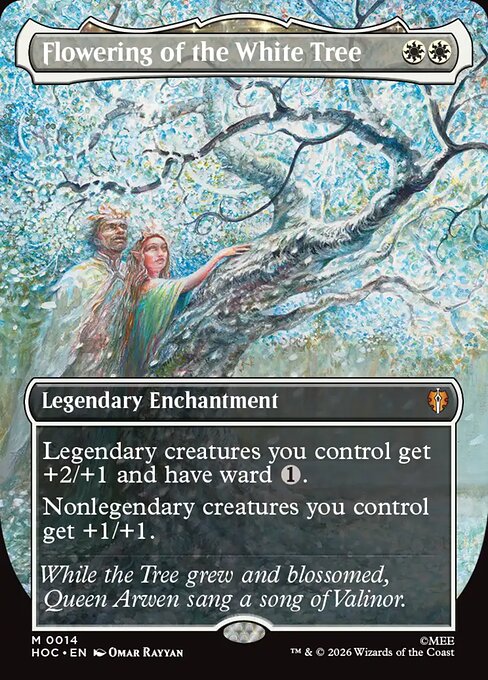 Flowering of the White Tree (Borderless) - The Hobbit: Eternal-Legal