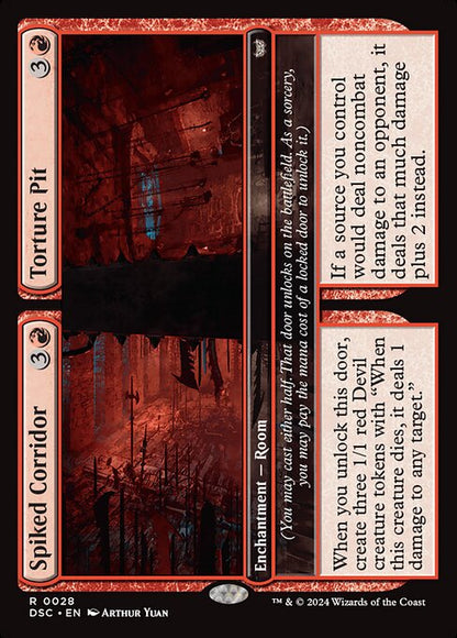 Spiked Corridor // Torture Pit - Commander: Duskmourn: House of Horror