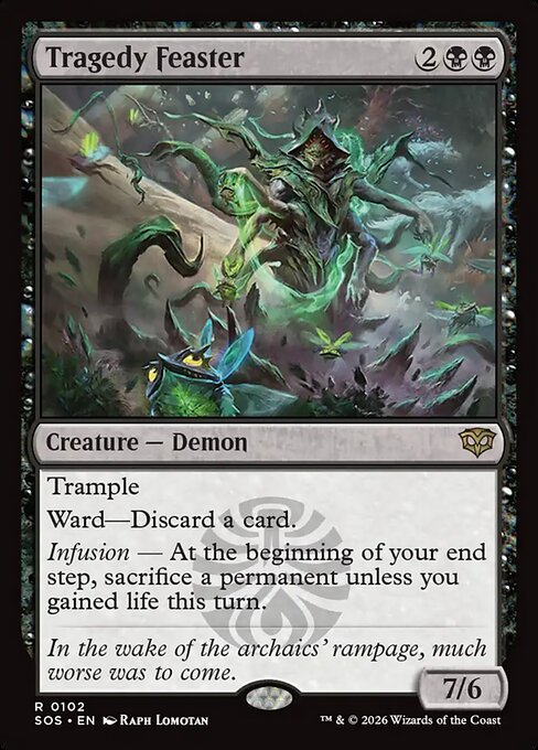 Tragedy Feaster (Foil) - Secrets of Strixhaven