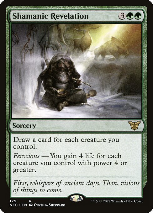 Shamanic Revelation - Commander: Kamigawa: Neon Dynasty