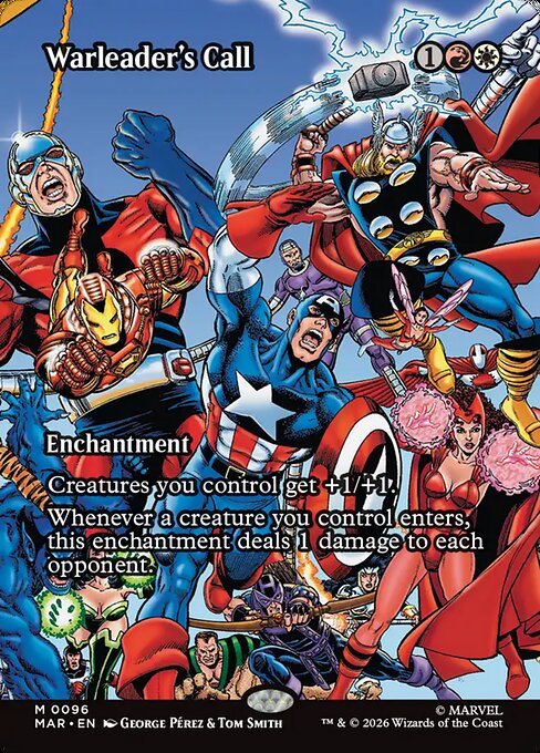 Warleader's Call (Borderless) - Marvel Universe Eternal-Legal