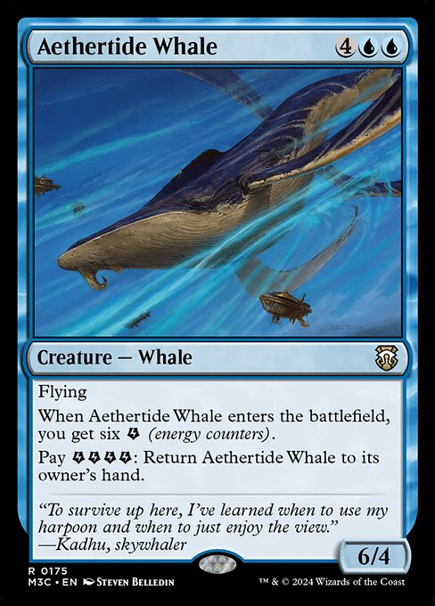 Aethertide Whale - Commander: Modern Horizons 3