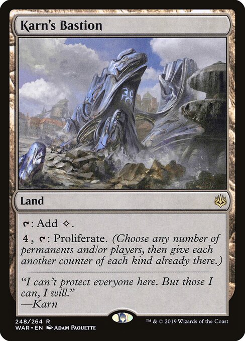 Karn's Bastion (Foil) - War of the Spark