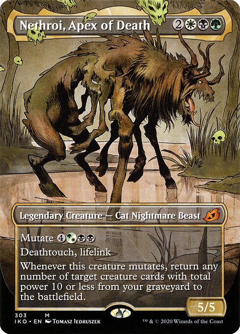 Nethroi, Apex of Death (Showcase) (Foil) - Ikoria: Lair of Behemoths