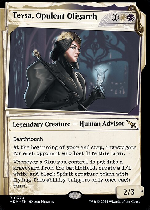 Teysa, Opulent Oligarch (Showcase) (0370) - Murders at Karlov Manor