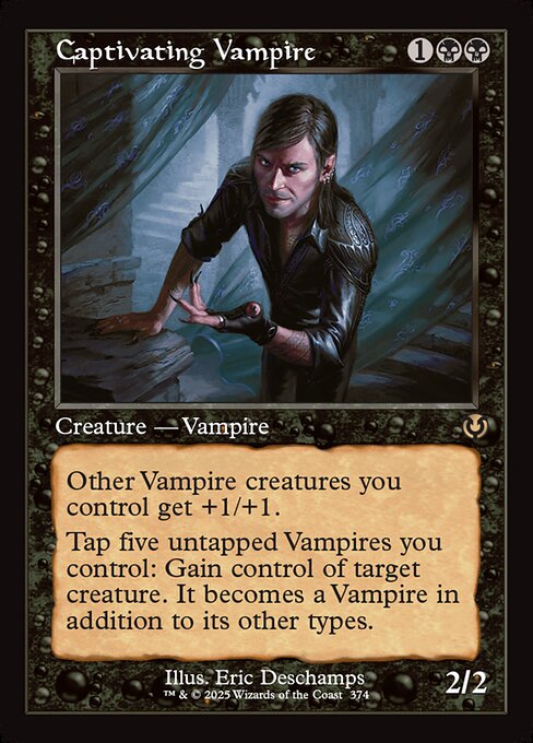 Captivating Vampire (Retro Frame) (Foil) - Innistrad Remastered