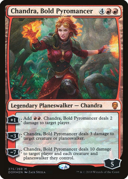 Chandra, Bold Pyromancer (Foil) - Dominaria