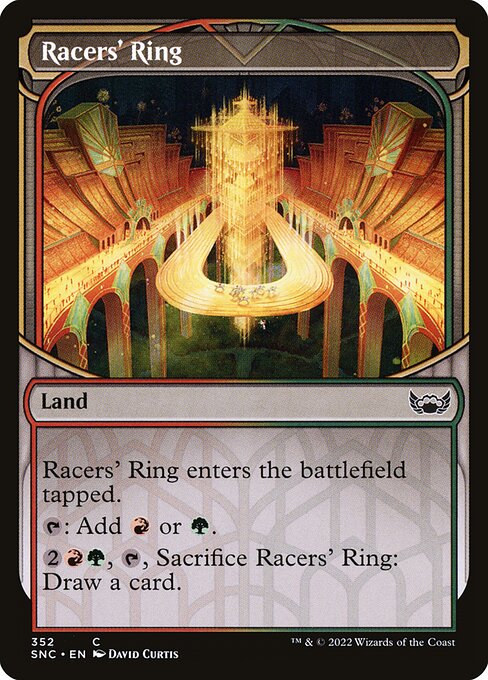 Racers' Ring (Showcase) (Foil) - Streets of New Capenna