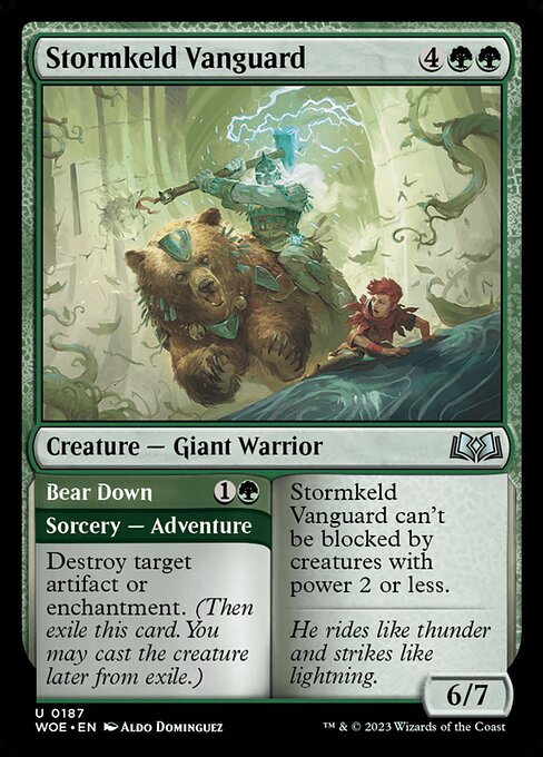 Stormkeld Vanguard - Wilds of Eldraine