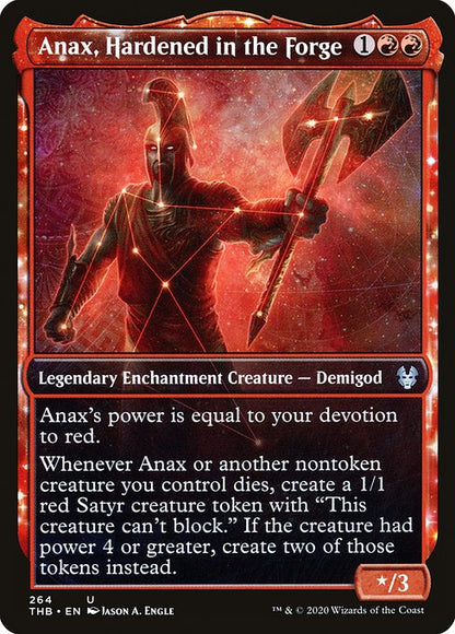 Anax, Hardened in the Forge (Showcase) - Theros Beyond Death