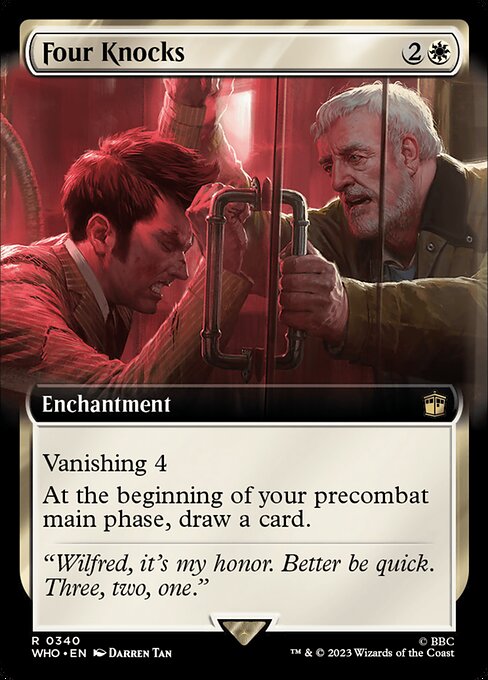 Four Knocks (Extended Art) - Universes Beyond: Doctor Who