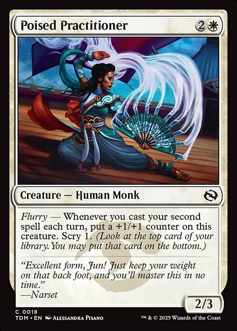 Poised Practitioner - Tarkir: Dragonstorm