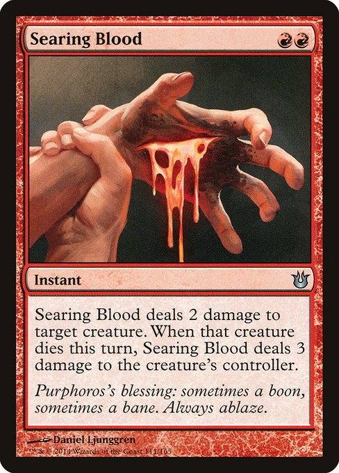 Searing Blood - Born of the Gods