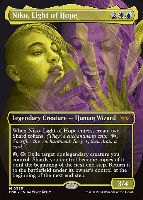 Niko, Light of Hope (Showcase) (Foil) - Duskmourn: House of Horror
