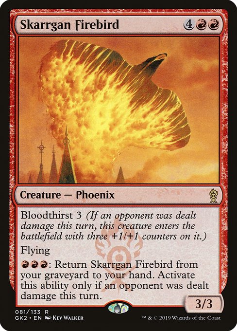 Skarrgan Firebird - Ravnica Allegiance: Guild Kits