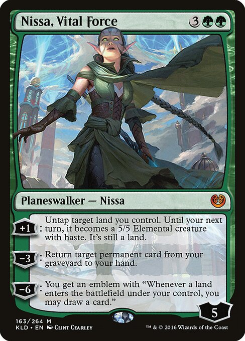 Nissa, Vital Force (Foil) - Kaladesh