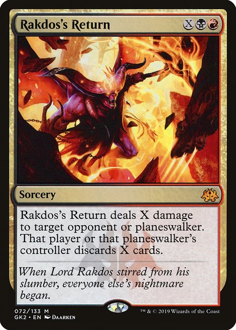 Rakdos's Return - Ravnica Allegiance: Guild Kits