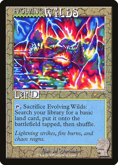 Evolving Wilds (Rainbow Foil) (Foil) - Secret Lair Drop Series
