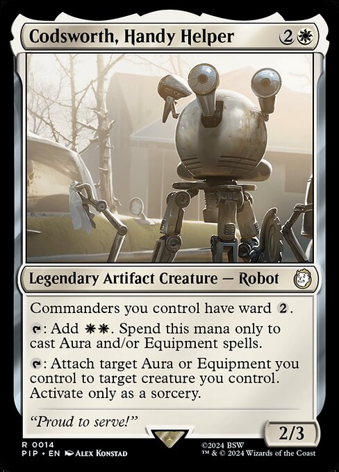 Codsworth, Handy Helper - Universes Beyond: Fallout