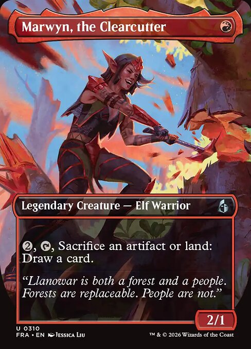 Marwyn, the Clearcutter (Borderless) - Reality Fracture