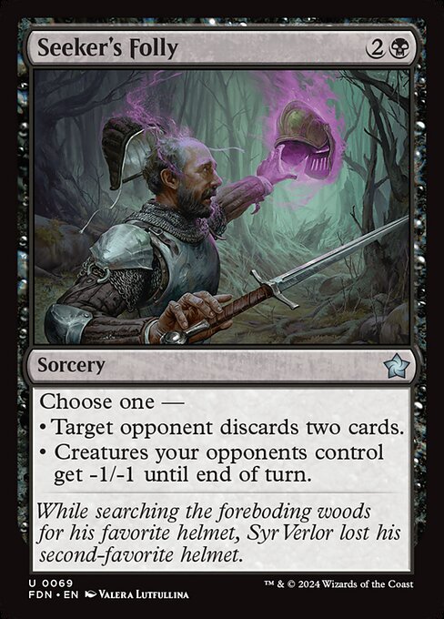 Seeker's Folly - Foundations