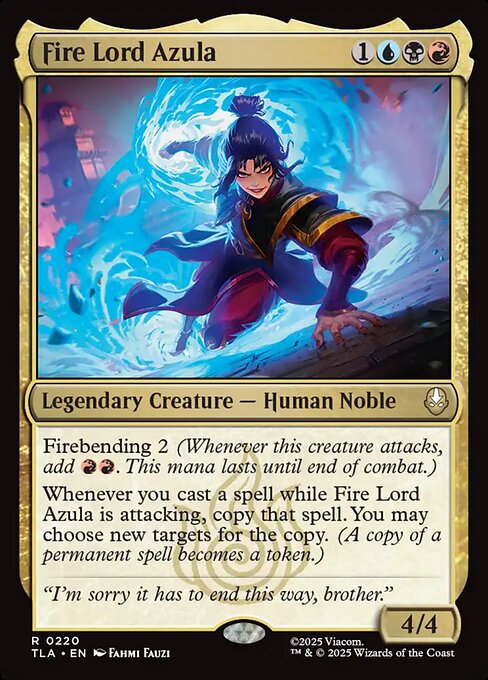 Fire Lord Azula (Foil) - Avatar: The Last Airbender