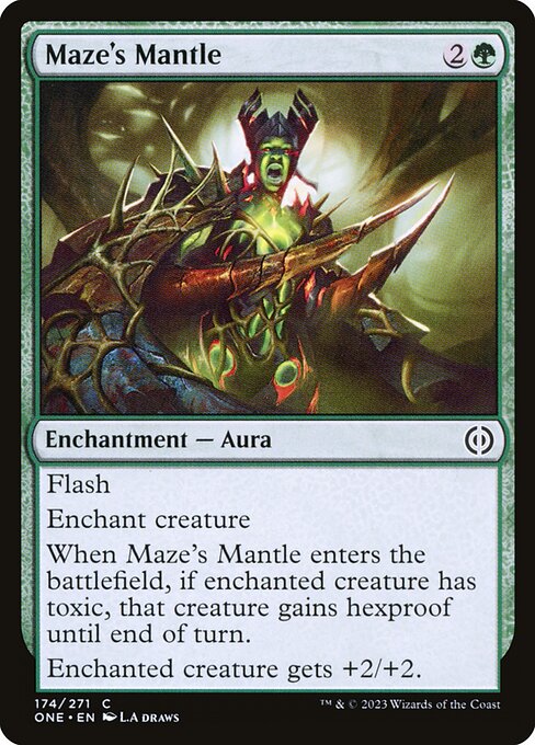 Maze's Mantle (Foil) - Phyrexia: All Will Be One