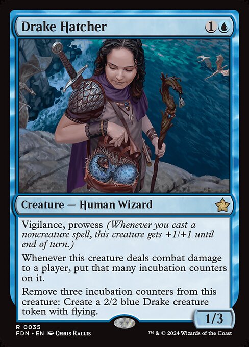 Drake Hatcher (Foil) - Foundations