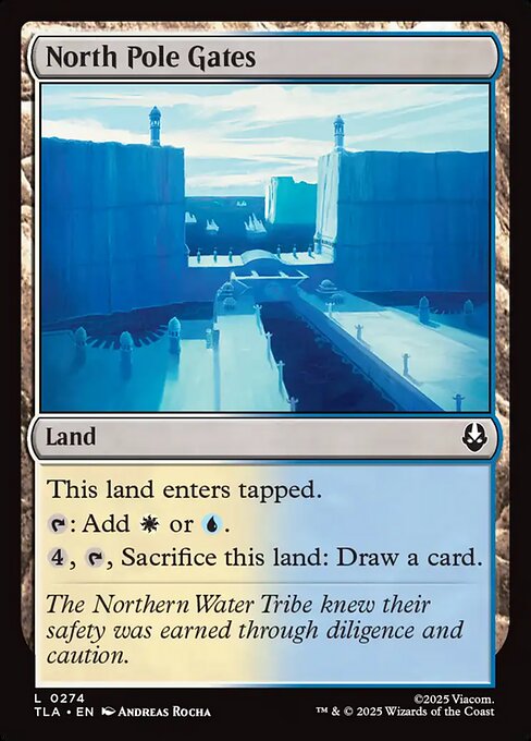 North Pole Gates (Foil) - Avatar: The Last Airbender